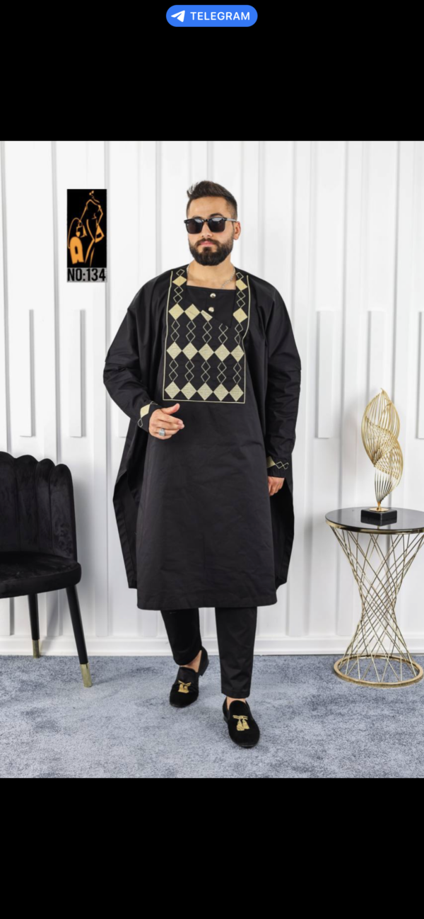 Embroidery Men Boubou