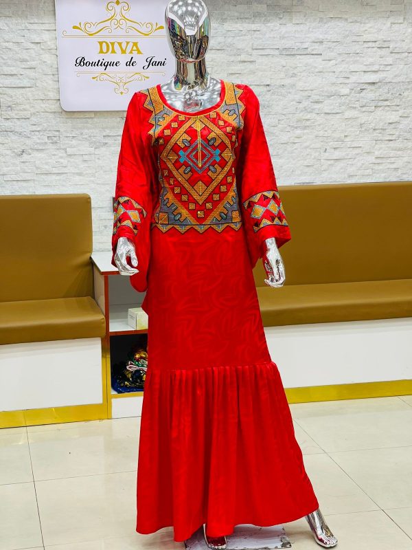 Women Embroidery Dress