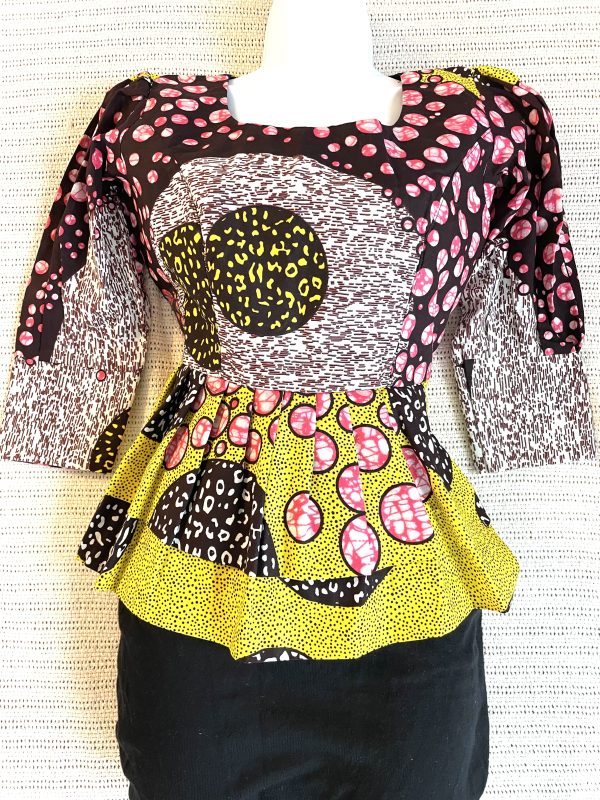 African Fabric Top - Image 3