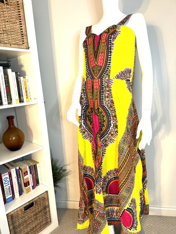 Dashiki Maxi Dress