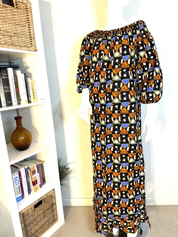 Kente Maternity Dress - Image 3