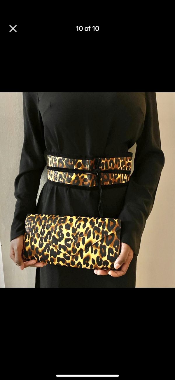 African Fabric Clutch - Image 3