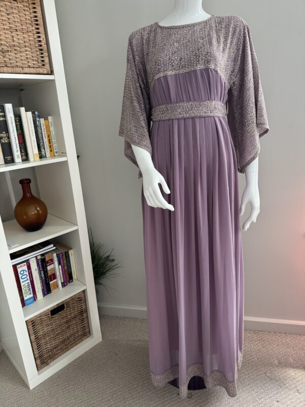 Pleated Maxi Dress