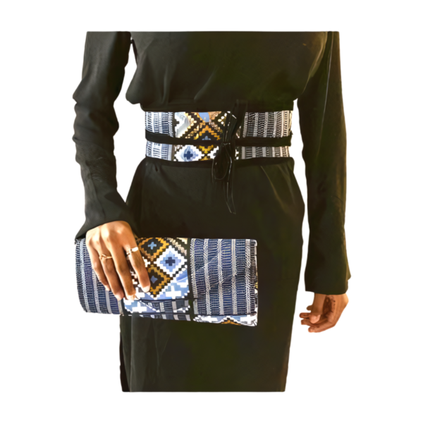 African_Fabric_Clutch_Kente