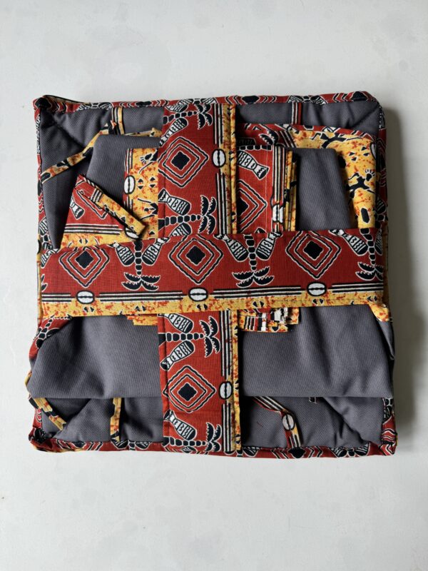 Round African Tablecloth Set