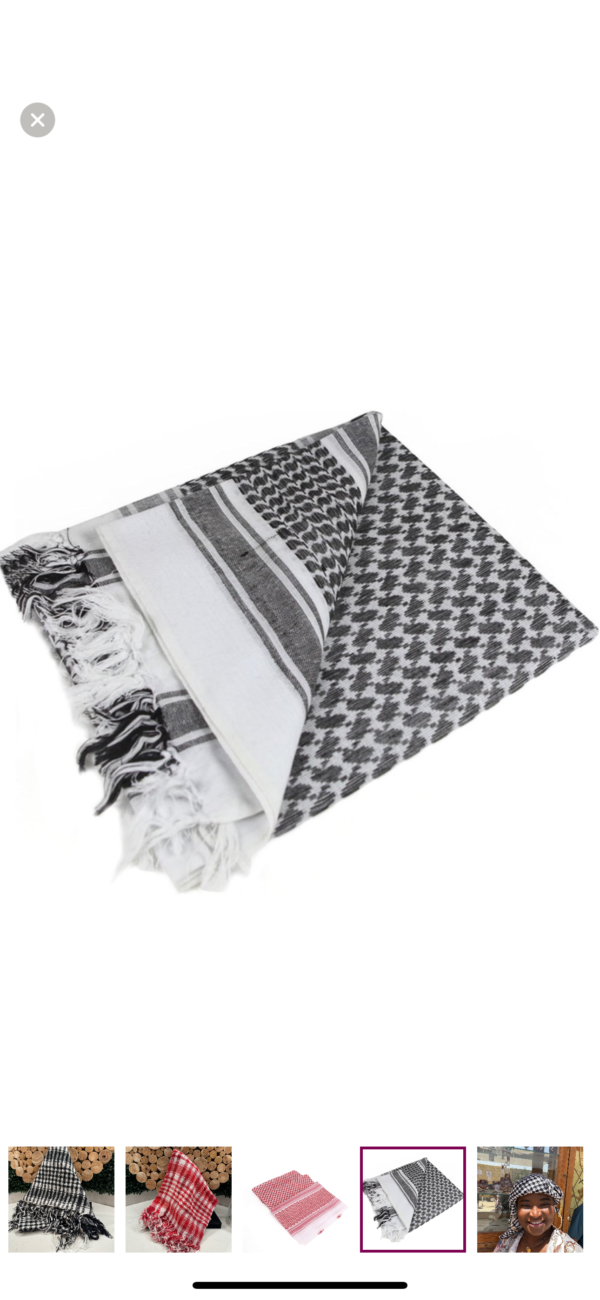 Head Cover Shawl Keffiyeh Arabic Scarf kit - Image 5