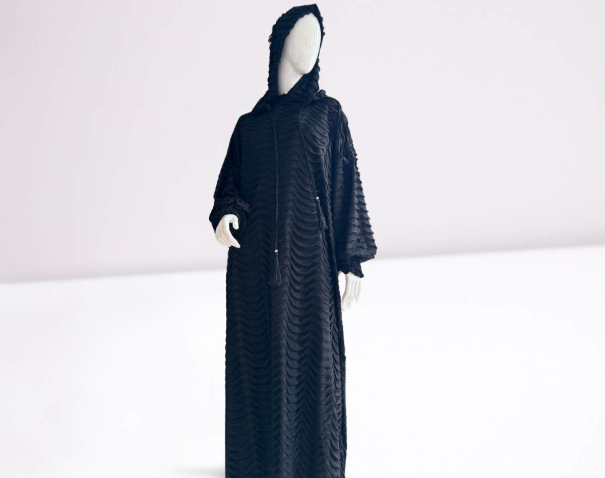 long-abaya black